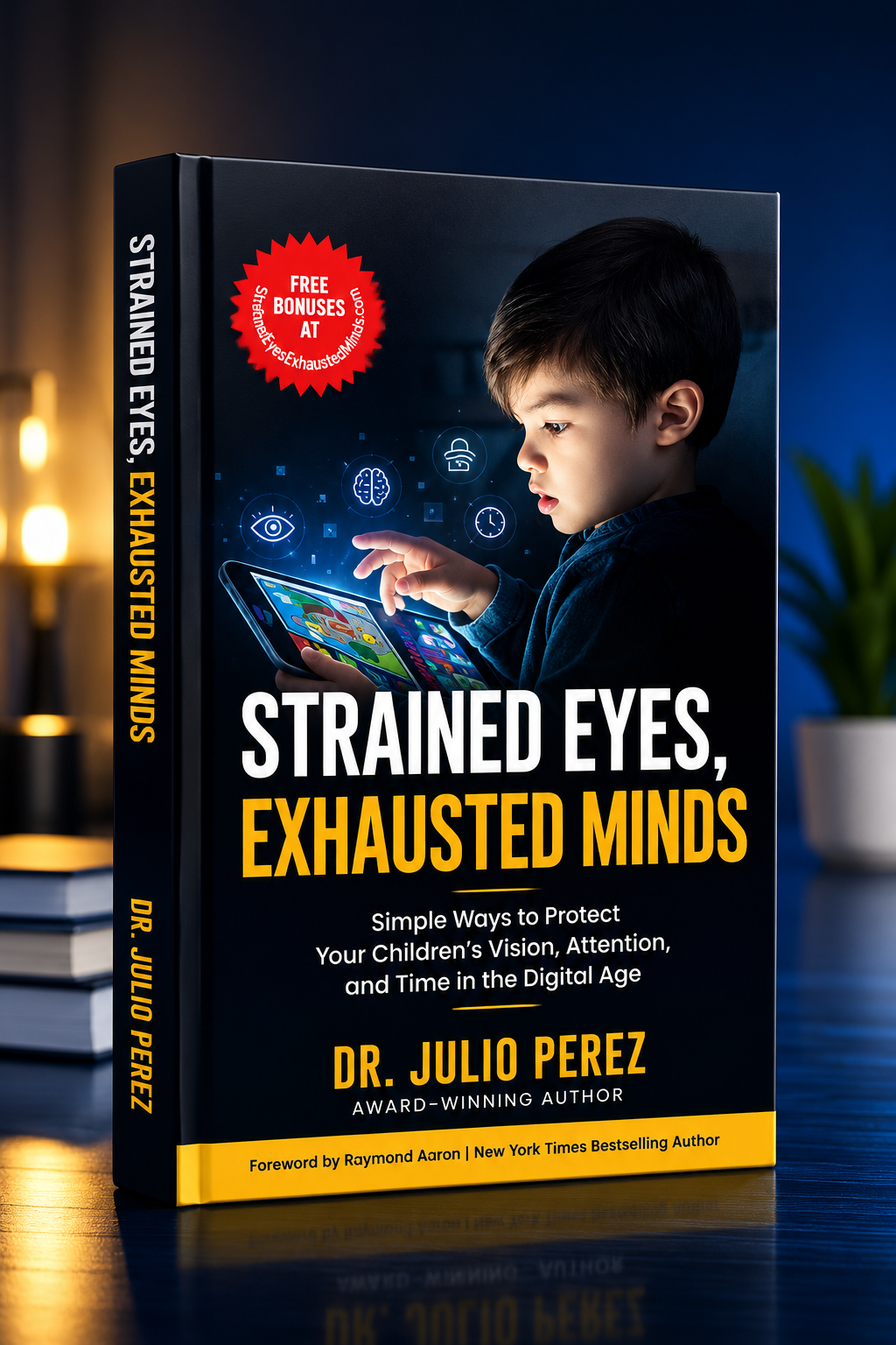 Strained Eyes. Exhausted Minds.